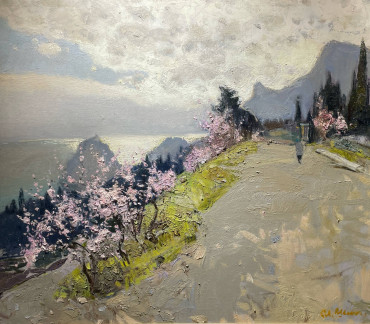 Над Симеизом. Миндаль цветет Шипилин Игорь